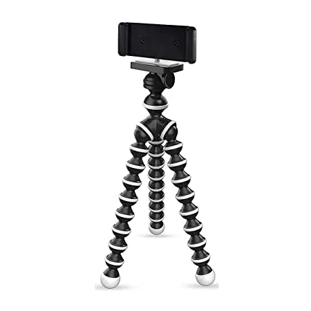 Tygot Gorilla Tripod Mini 13 Inch Tripod for Mobile Phone with Phone Mount Flexible Gorilla Stand for DSLR Action Cameras