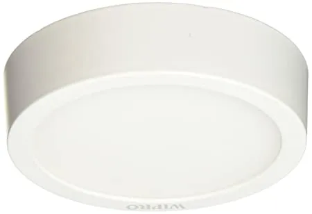 Wipro D640665 Garnet 6 Watt Trimless Panel Light Cool Day Light White Round 