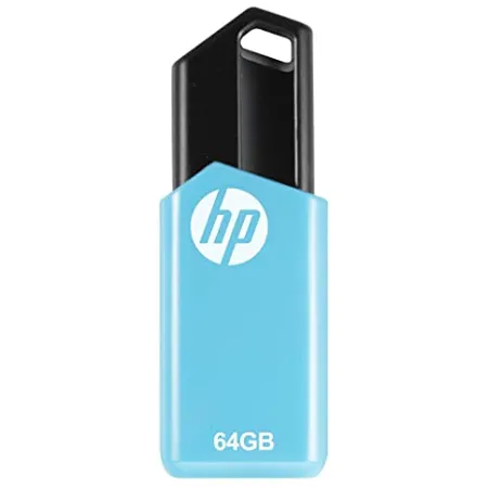 HP v150w 64 GB USB 2 0 Flash Drive Blue 