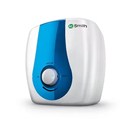 AO Smith SDS GREEN SERIES 015 Storage 15 Litre Vertical Water Heater Geyser White 5 Star