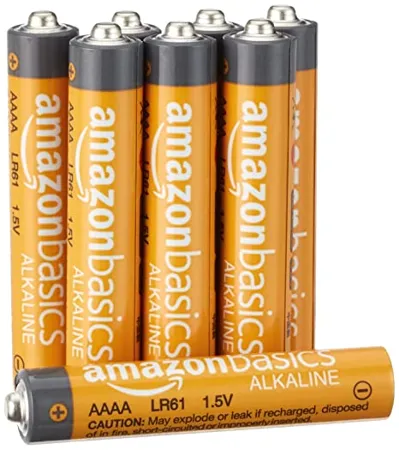 AmazonBasics AAAA Everyday Alkaline Batteries for Stylus 8 Pack Appearance May Vary