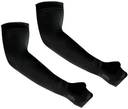 AutokraftZ Black Uv Sunblock protection with thumb hole Arm sleeves for unisex 2