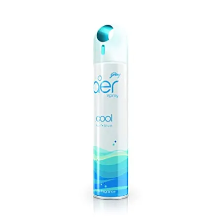 Godrej aer Spray Air Freshener for Home Office Cool Surf Blue 220 ml Long Lasting Fragrance