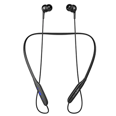 INSTAPLAY Insta Buds 5 0 Bluetooth Wireless in Ear Lightweight Sweat Resistant Magnetic Earphones with Extra Bass Stereo Sound Voice Assistant with Mic Black 