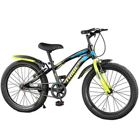 Lifelong LLBC2001 Tribe 20T Cycle Yellow and Black I Ideal for Kids 5 8 Years I Frame Size 12 Ideal Height 3 ft 10 inch I Unisex Cycle 85 Assembled Easy self Assembly 