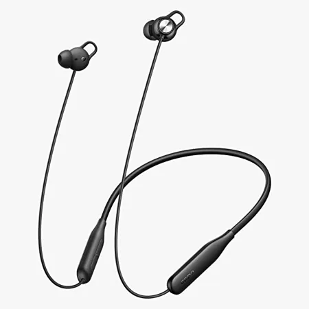 Oppo Enco M32 Bluetooth Wireless in Ear Earbuds with Mic 10 Mins Charge 20Hrs Music Fast Charge 28Hrs Battery Life 10mm Driver IP55 Dust Water Resistant Black 