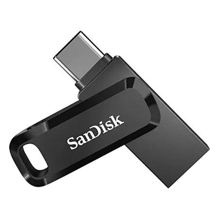 SanDisk Ultra Dual Drive Go USB Type C Pendrive for Mobile Black 128 GB 5Y SDDDC3 128G I35 