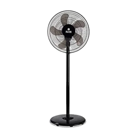 Polycab Elanza 5 Blade 400mm Mini Pedestal Fan Black 