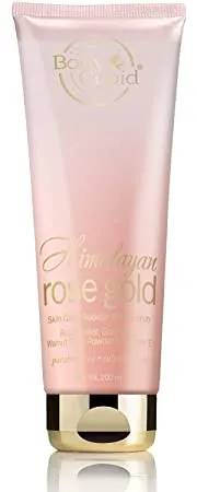 Body Cupid Himalayan Rose Gold Scrub Skin Glow Booster No Sulphates Parabens 200 ml