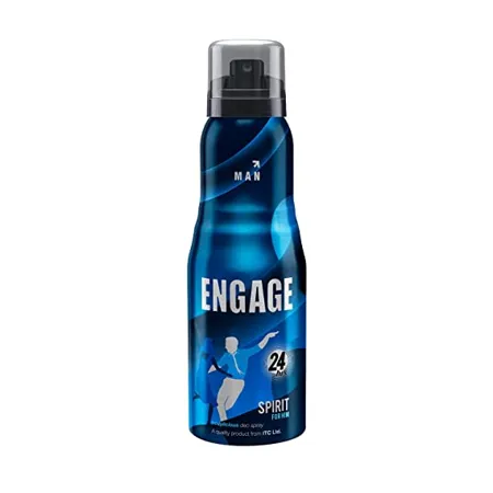 Engage Spirit for Him Deodorant for Men Fresh Energetic Skin Friendly 165ml