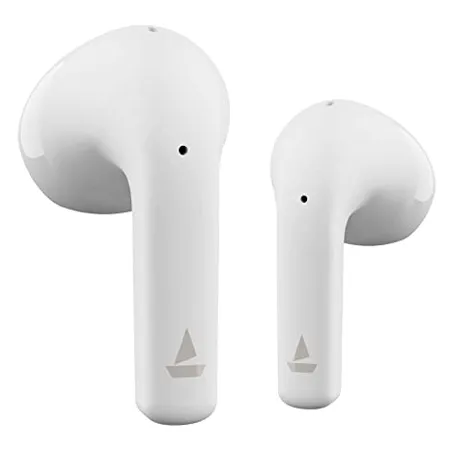 boAt Airdopes Atom 81 True Wireless Earbuds with Upto 50H Playtime Quad Mics ENx Tech 13MM Drivers Beast Mode 50ms Super Low Latency ASAP Charge BT v5 3 Pearl White 