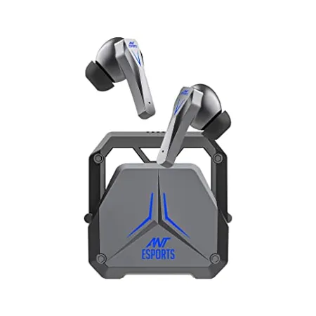 Ant Esports Infinity Plus TWS True Wireless Earbuds Low Latency with Dedicated Gaming Mode IPX4 Rating Bluetooth 5 3 Black Grey