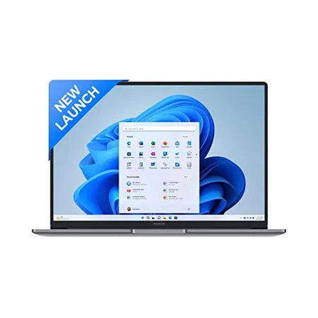 HONOR MagicBook X14 2023 12th Gen Intel Core i5 12450H 8GB 512GB NVMe SSD 14 inch 35 56 cm FHD IPS Anti Glare Thin and Light Laptop Windows 11 Backlit Keyboard Fingerprint Login 1 43Kg Gray