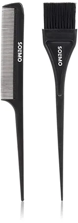 Amazon Brand Solimo Hair Colouring Brush with Comb