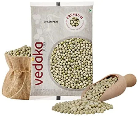 Amazon Brand Vedaka Premium Green Peas 1 kg