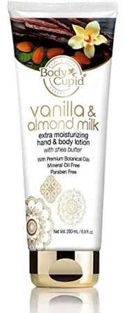 Body Cupid Vanila and Almond Milk Extra Moisturising Body Lotion with Pure Almond Milk Extract and Vanilla Bean Extract 200 ml