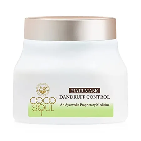 Coco Soul Dandruff Control Hair Mask with 100 Cold Pressed Virgin Coconut Oil Dhurdhoorapthradera Tailam Neem Methi Sulphate Paraben Free From the Makers of Parachute Advansed 160ml