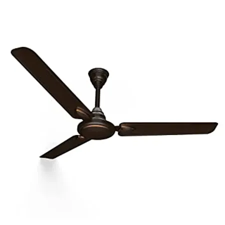 Crompton SUREBREEZE HILLBRIZ DECO 1200 mm 48 inch Ceiling Fan Smoked Brown Star rated energy efficient fans