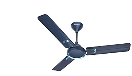 Havells Glaze 1200mm 1 Star Energy Saving Ceiling Fan Sapphire Blue Chrome Pack of 1 