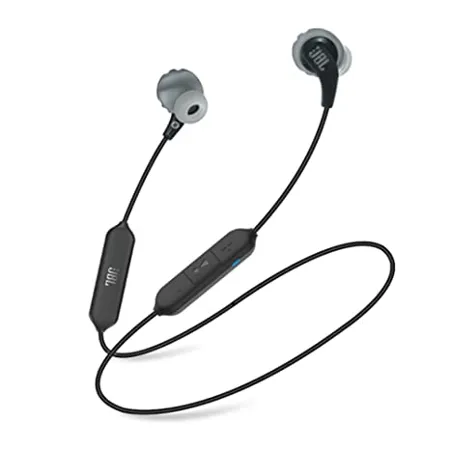 JBL Endurance RunBT Sports in Ear Wireless Bluetooth Earphones with Mic Sweatproof Flexsoft eartips Magnetic Earbuds Fliphook TwistLock Technology Voice Assistant Support Black 