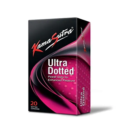 KamaSutra Ultra Dotted Condoms for men 20 count