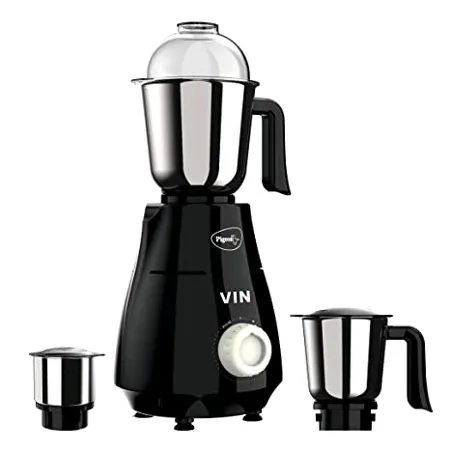 Pigeon by Stovekraft VIN 750 W Mixer Grinder with 3 Multipurpose Jar for Juicing Chutney Making Dry Grinding Wet Grinding and Mincing 