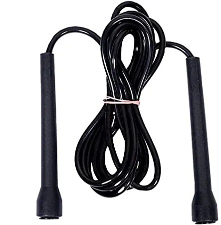 Simran Sports Skipping Rope Skipping Rope for Exercise Fitness Rope Exercise Rope Speed Skipping Rope Black 