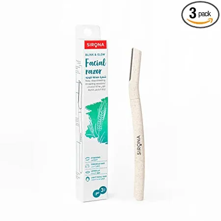 Sirona Blink And Glow Face Razor For Women 3 Razors