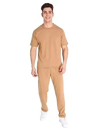 CHKOKKO Men Casual Summer Track Suit Co ord Sets