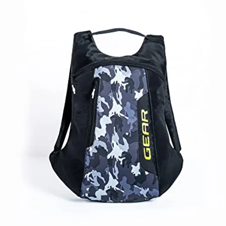 Gear Fastpac 11L Casual Backpack Daypack Hiking Daypack Bag for Men Women Black GreyCamo 
