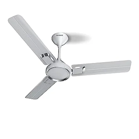Havells Glaze 1200mm 1 Star Energy Saving Ceiling Fan White Chrome Pack of 1 