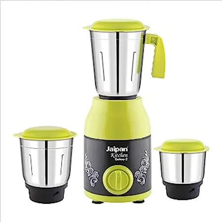 Jaipan Kitchen Galaxy 3 550 watts With High Qualtiy 3 Stainless Steel Jars
