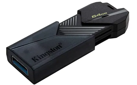 Kingston DataTraveler Exodia Onyx 64GB USB A Flash Drive USB 3 2 Gen 1 DTXON 64GB