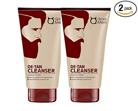 Qraa De Tan Cleanser 100gm Pack of 2 