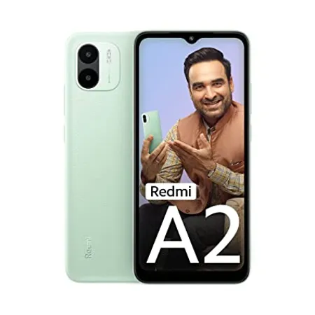 Redmi A2 Sea Green 2GB RAM 32GB Storage Powerful Octa Core G36 Processor Upto 7GB RAM Large 16 5 cm HD Display with Massive 5000mAh Battery 2 Years Warranty Limited time Offer 