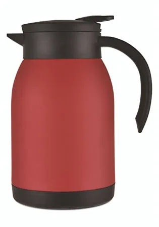 SignoraWare Hot Max Thermosteel Carafe 24 Hours Hot or Cold Tea Coffee Pot 800 ml Set of 1 Red Stainless Steel