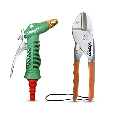 VISKO Garden Tools Set with 2 Pieces Garden Tool Kit 2 Tools 
