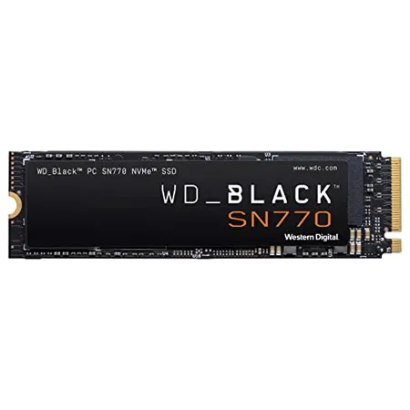 Western Digital WD Black SN770 NVMe 1TB Upto 5150MB s 5Y Warranty PCIe Gen 4 NVMe M 2 2280 Gaming Storage Internal Solid State Drive SSD WDS100T3X0E 