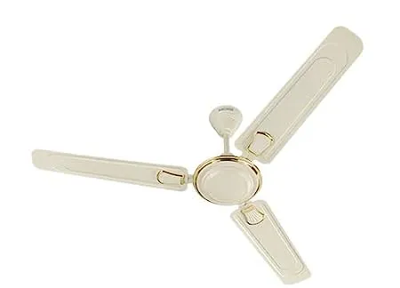 anchor by panasonic Finnair Star High Speed Ceiling Fan 1 Star Rated 1200mm 48 Inch Ceiling Fan for Home Office 2 Yrs Warranty Ivory Gold 