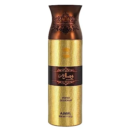 Ajmal Wisal Dhabab Perfume Deodorant 200ml Body Spray Gift For men