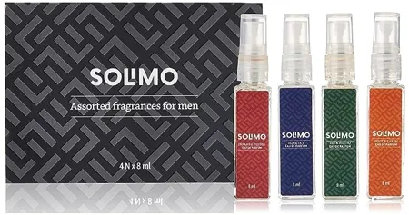 Amazon Brand Solimo Assorted Perfume Gift Set for Men Eau De Parfum 4 x 8 ml
