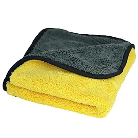 Autofy Multipurpose Microfiber Cleaning Towel Cloth 800 GSM Highly Absorbent Dust Towels for All Vehicles Bikes Cars Glass Kitchens 40cm x 40cm Multicolour 