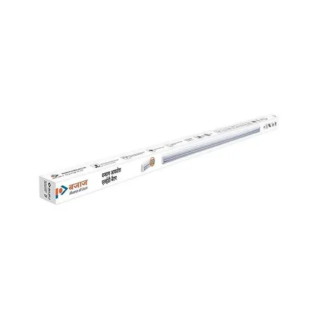 Bajaj Ivora 20W LED Tubelight 2000 Lm LED Tubelight Round LED Batten White Pack of 1 