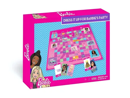 Barbie Dress it Up Party Fun Dres Up Game for Kids Age 5 Years Above 2 to 4 Players