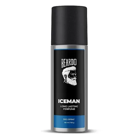 Beardo Perfume Body Spray for men ICEMAN Aromatic Fresh No Gas Deo For Men Long Lasting Deodrant for Men Gift for Men 150ml