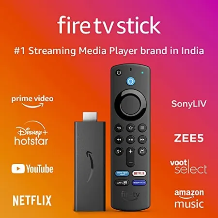 Certified Refurbished Fire TV Stick with all new Alexa Voice Remote includes TV and app controls HD streaming device