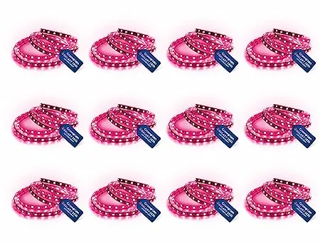 Crompton 5 Meter Strip Light Pink 300 LEDs Pack of 12 Without Driver 