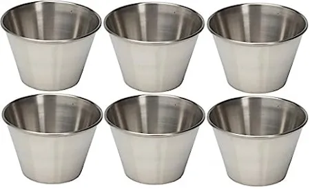 Dynore Set of 6 Sauce Cup 75 ml Each