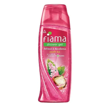 Fiama Shower Gel Patchouli Macadamia Body Wash With Skin Conditioners For Soft Glowing Skin 250ml Bottle