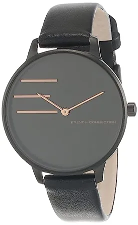 French Connection Analog Black Dial Women s Watch FCN00013A